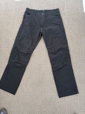 Kuhl Men's Charcoal lightweight technical summer hiking pants